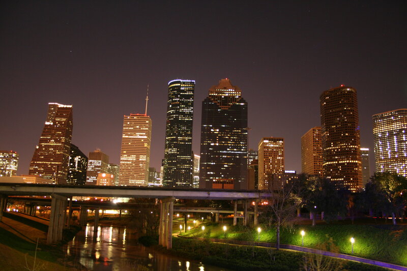 Houston Skyline at Night