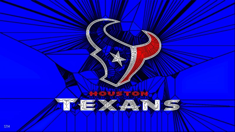 Houston Texans Logo — Blue, Dynamic