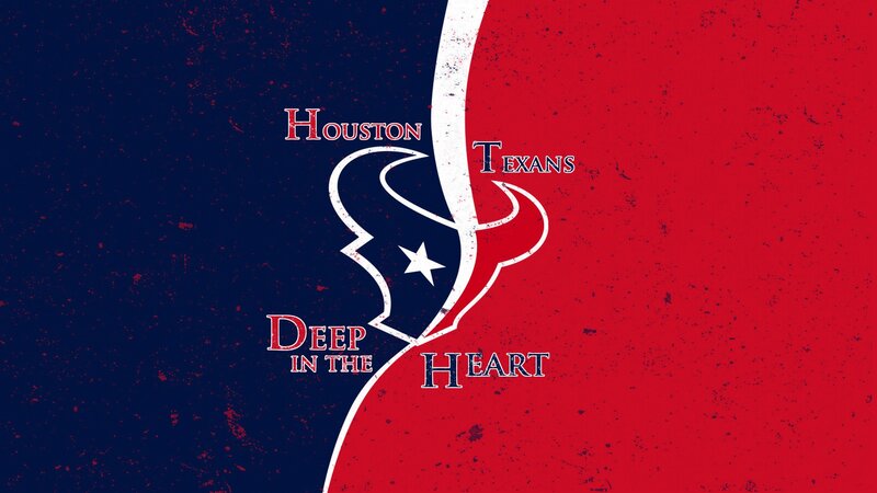 Houston Texans Logo — Red, Proud
