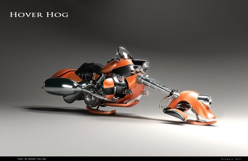 Hover Hog motorcycle concept