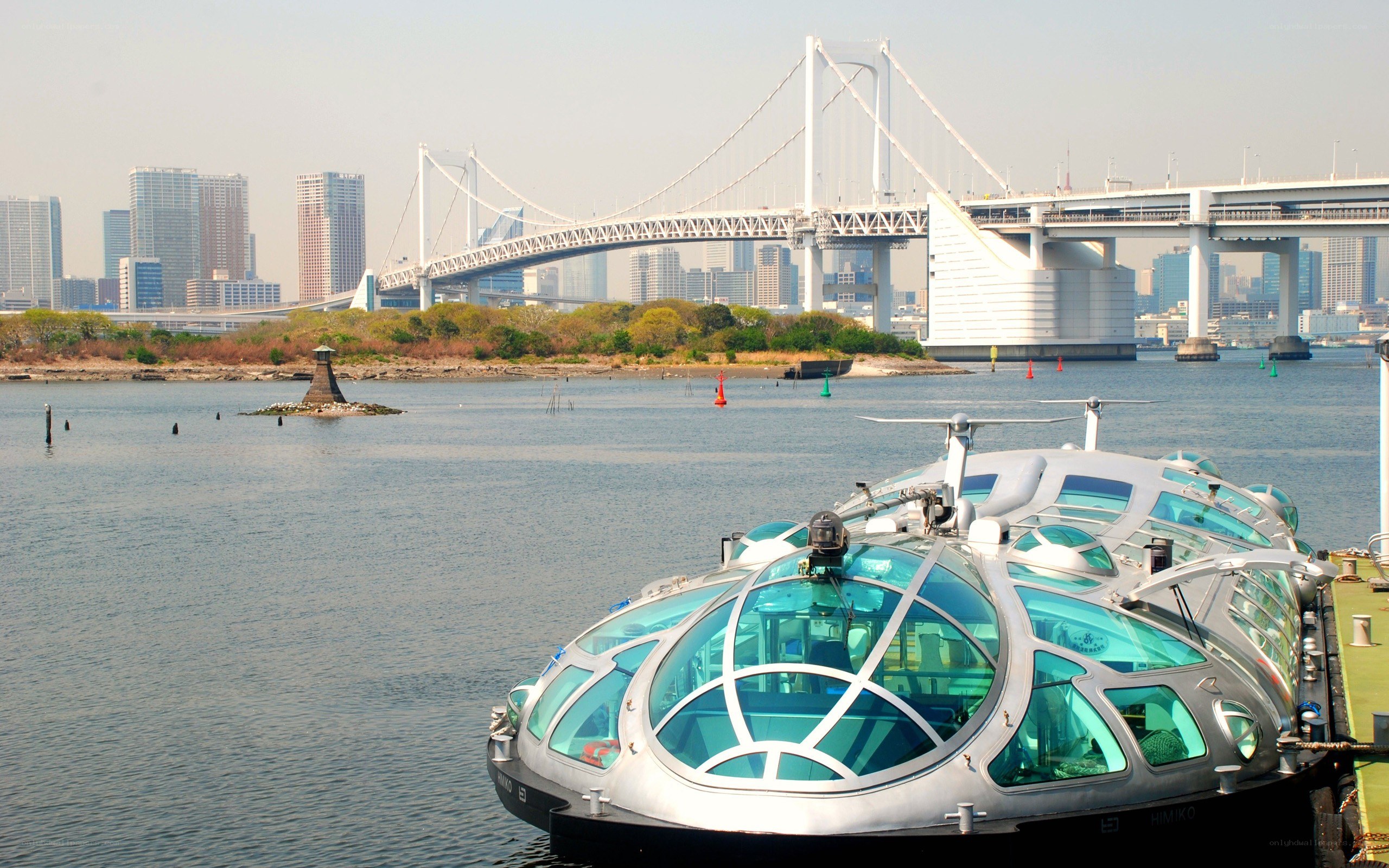 Hovercraft at Tokyo Bay