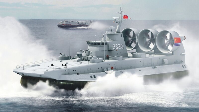 Hovercraft in Motion