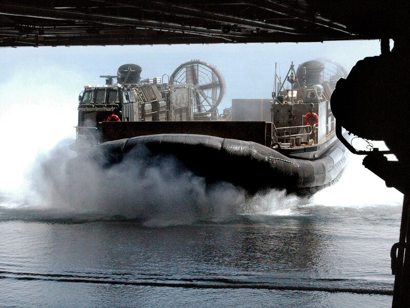 Hovercraft on Water