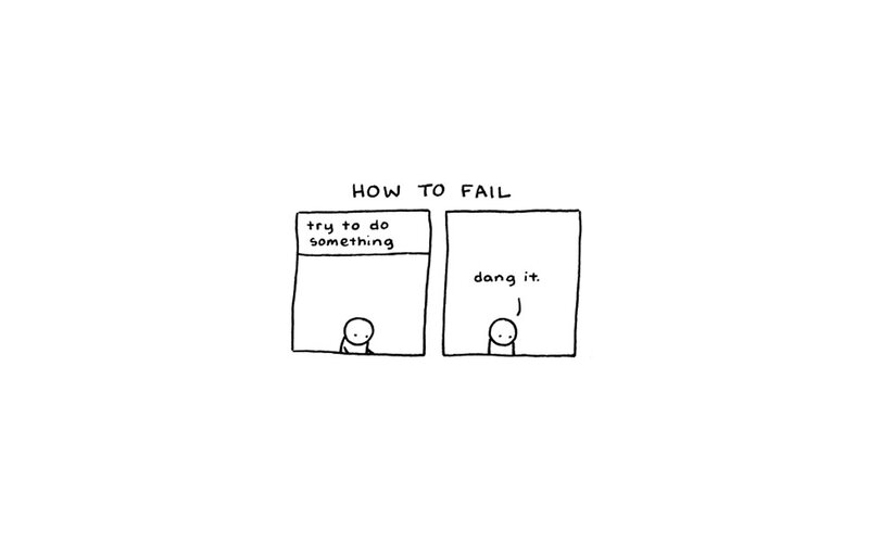 How to Fail comic