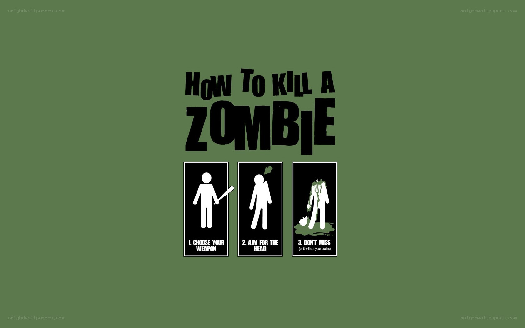 how to kill a zombie