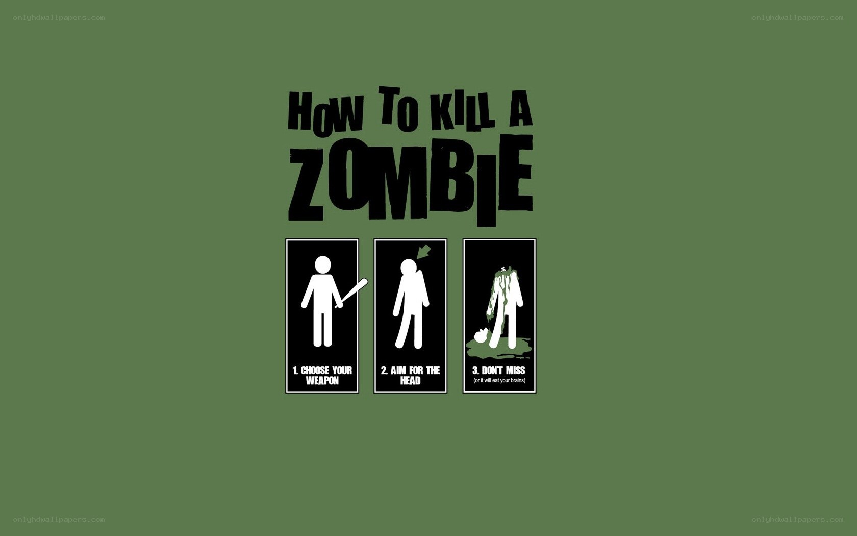 how to kill a zombie
