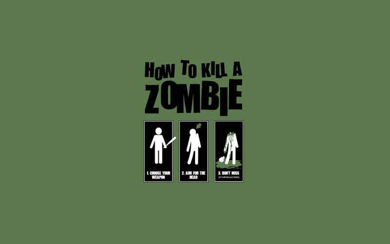 how to kill a zombie