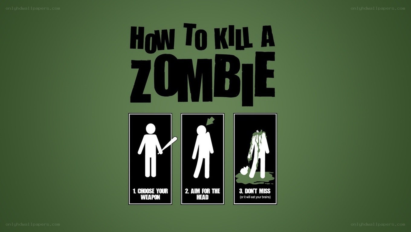 how to kill a zombie