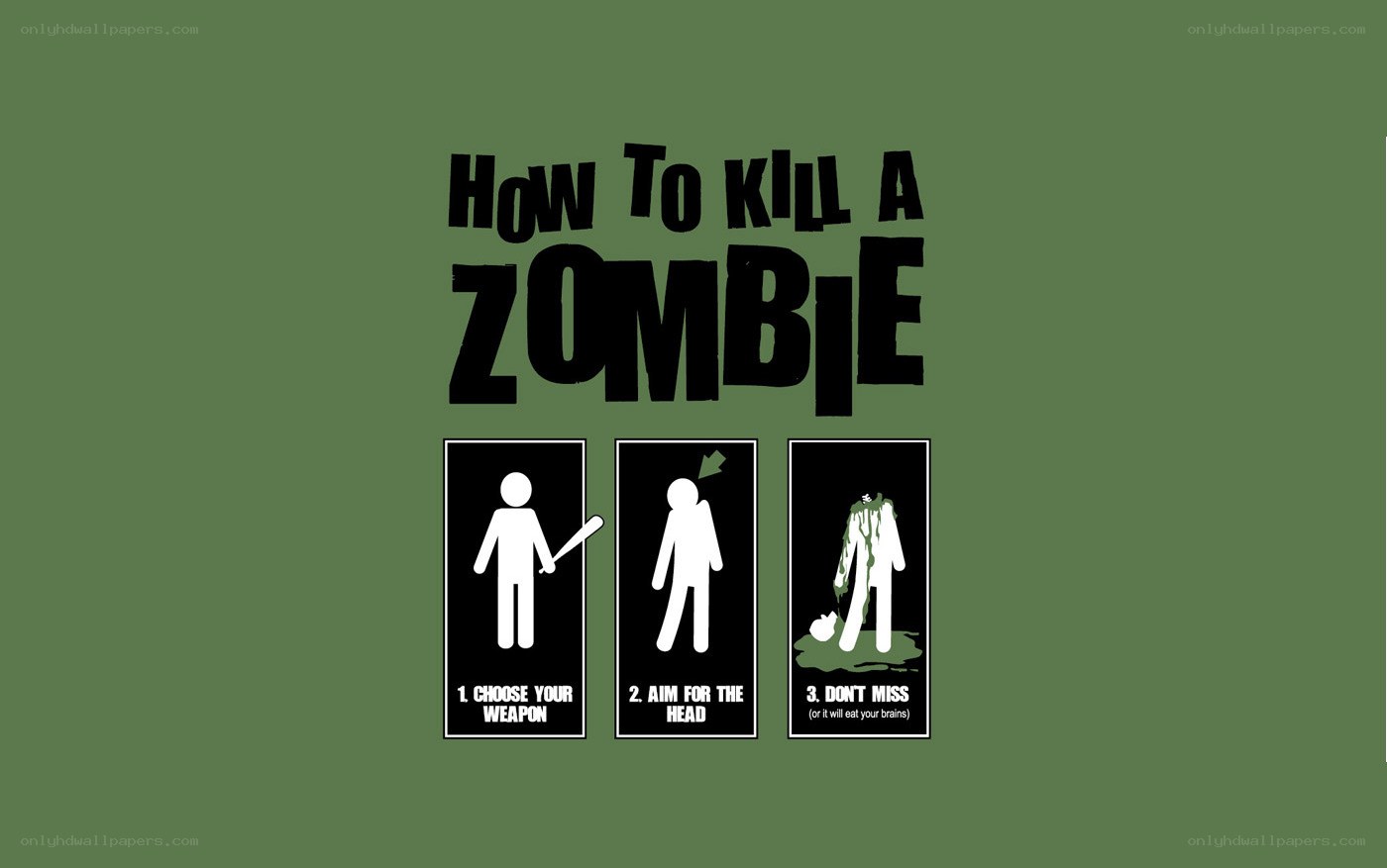 how to kill a zombie