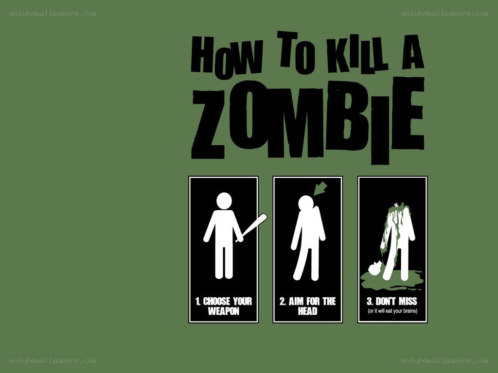 how to kill a zombie