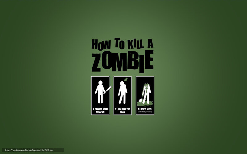 How to Kill a Zombie