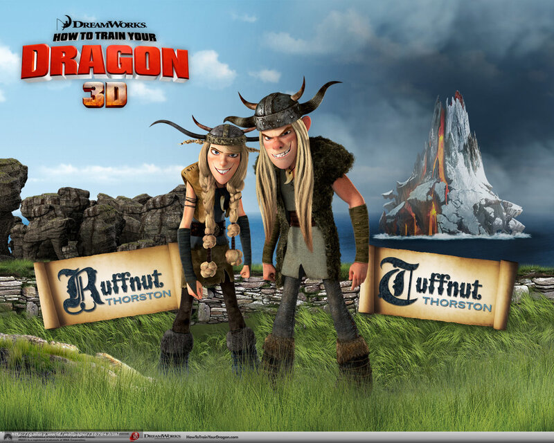 How to Train Your Dragon characters
