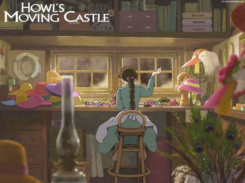 Howl's Moving Castle scene