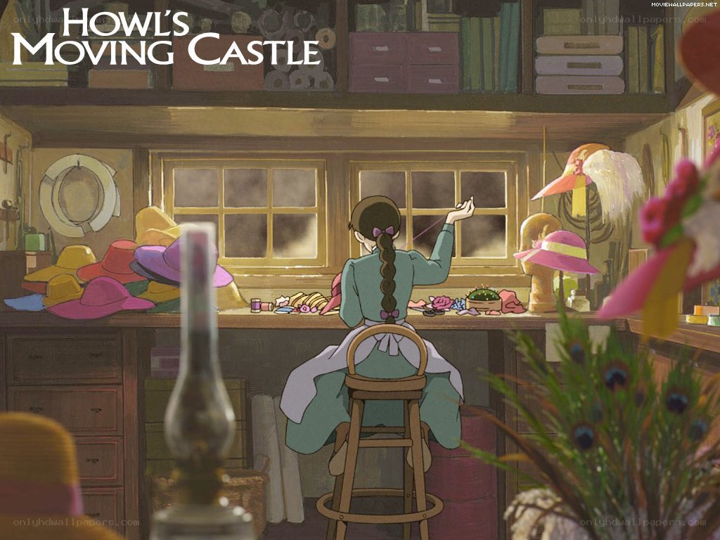 Howl's Moving Castle scene