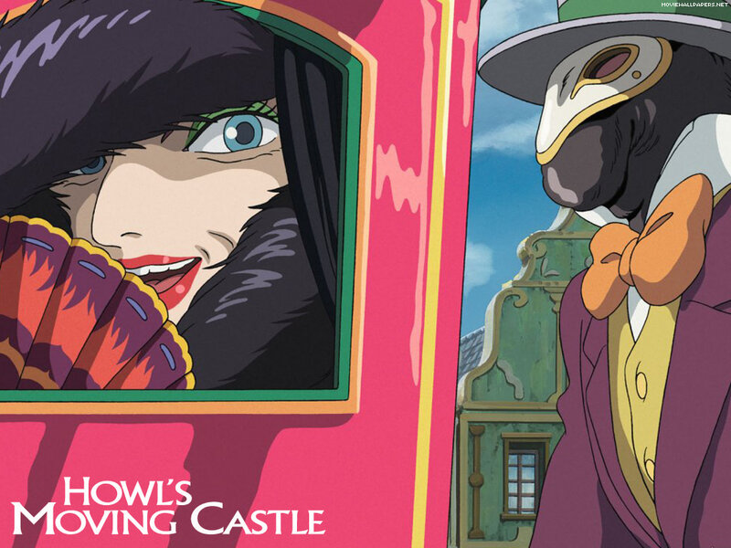 Howl's Moving Castle scene
