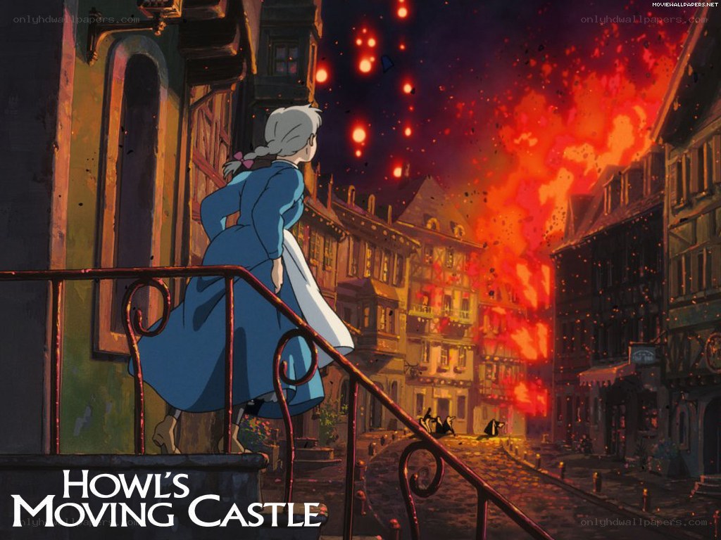 Howl's Moving Castle scene