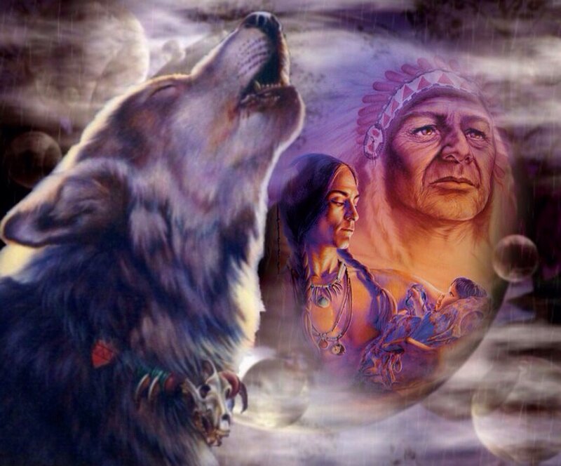 Howling Wolf and Native Americans