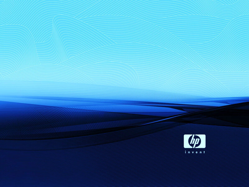 HP abstract blue background