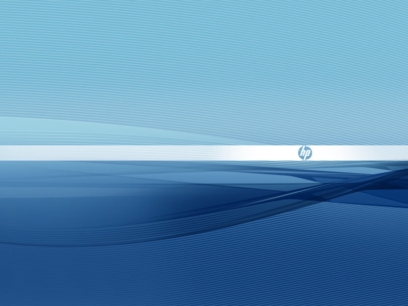 HP abstract blue background