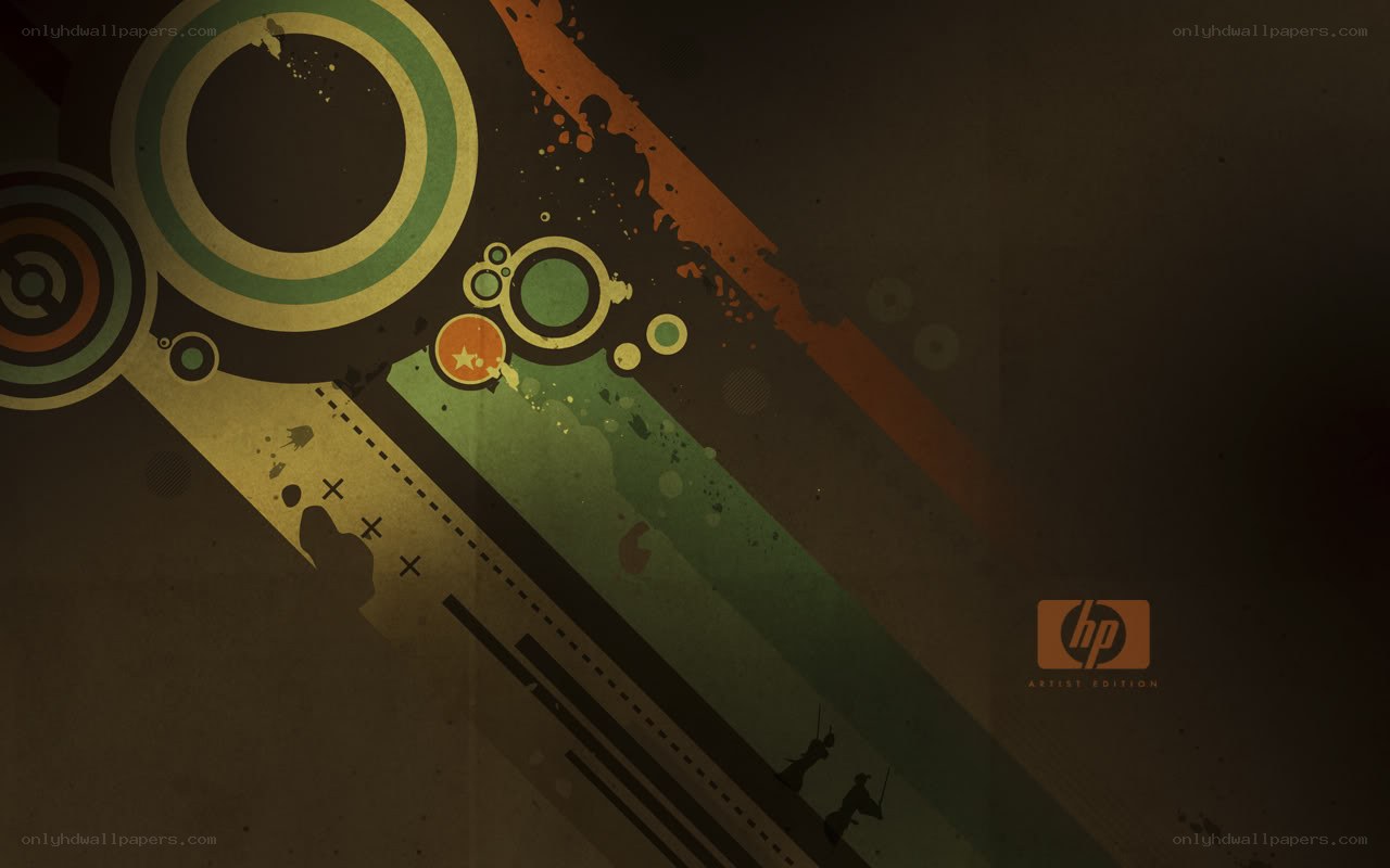 HP Artist Edition abstract design