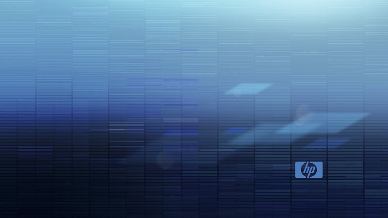 HP blue abstract background