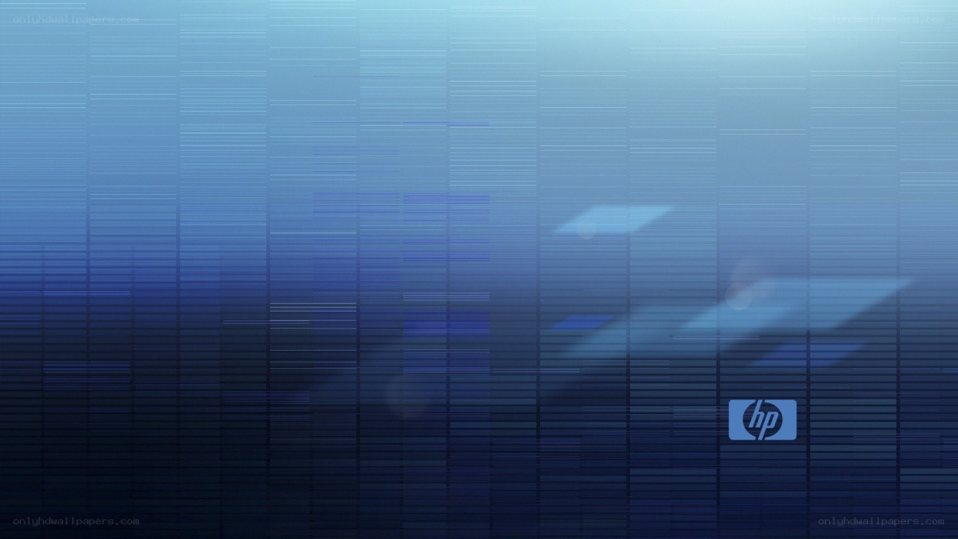 HP blue abstract background