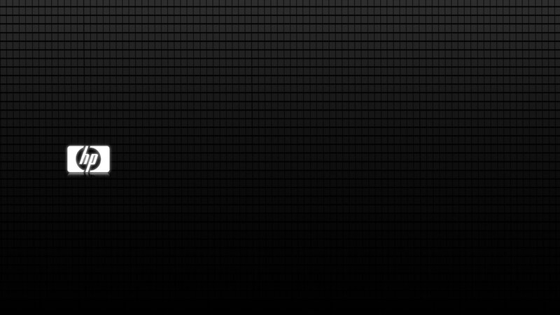 Hp Logo on Grid
