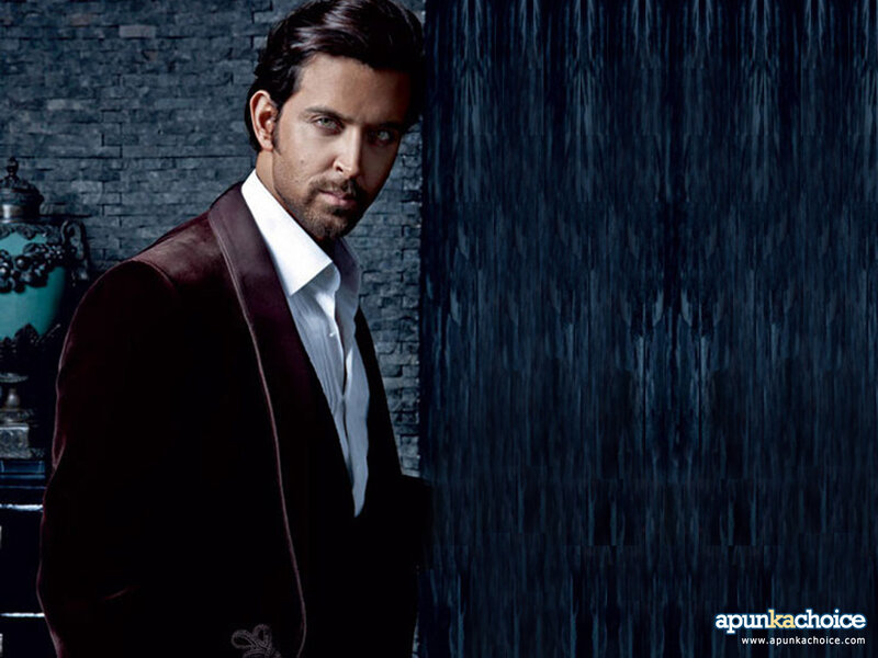 Hrithik Roshan in a velvet jacket