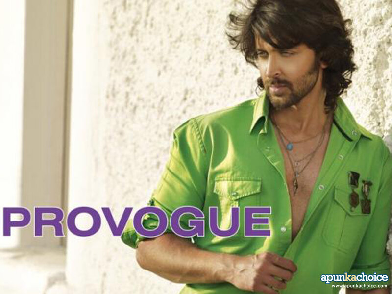 Hrithik Roshan in green shirt