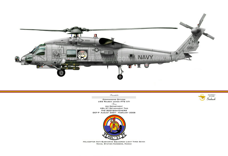 HSL-37 Seahawk Helicopter