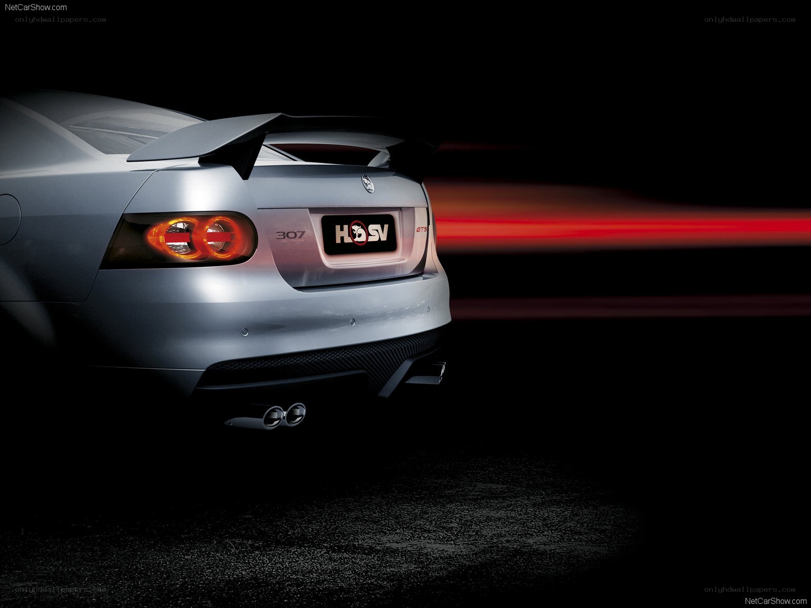 HSV GTS rear view