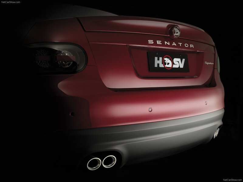 HSV Senator rear view