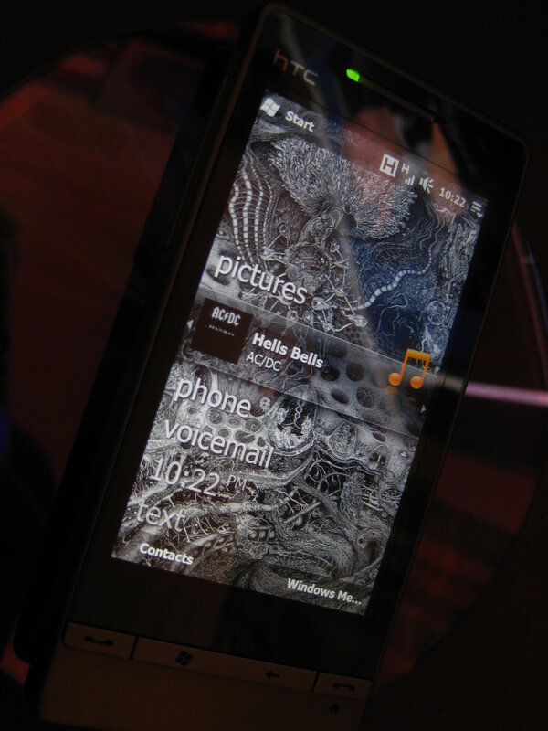 HTC smartphone with Windows Mobile