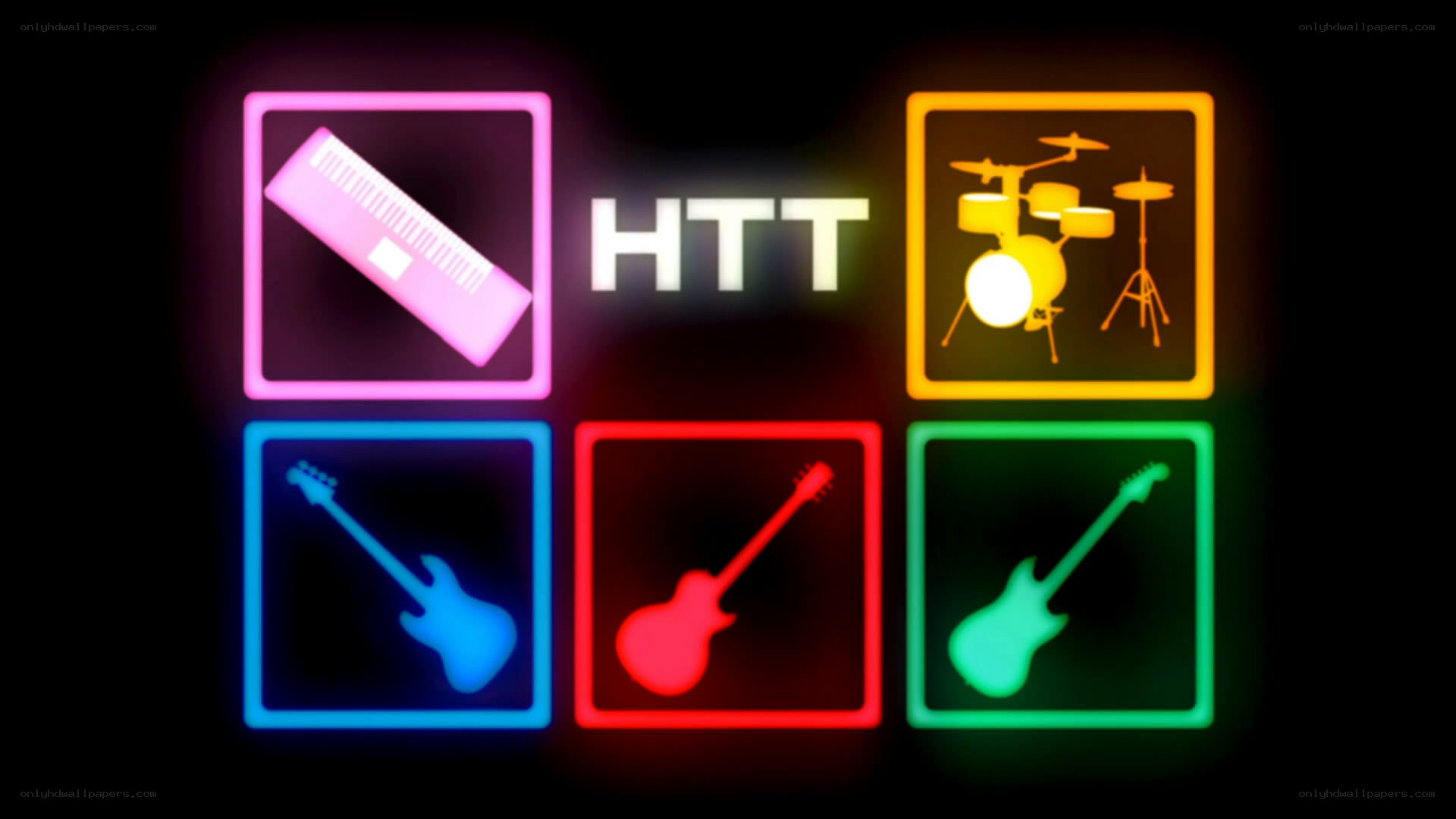 HTT music game icons