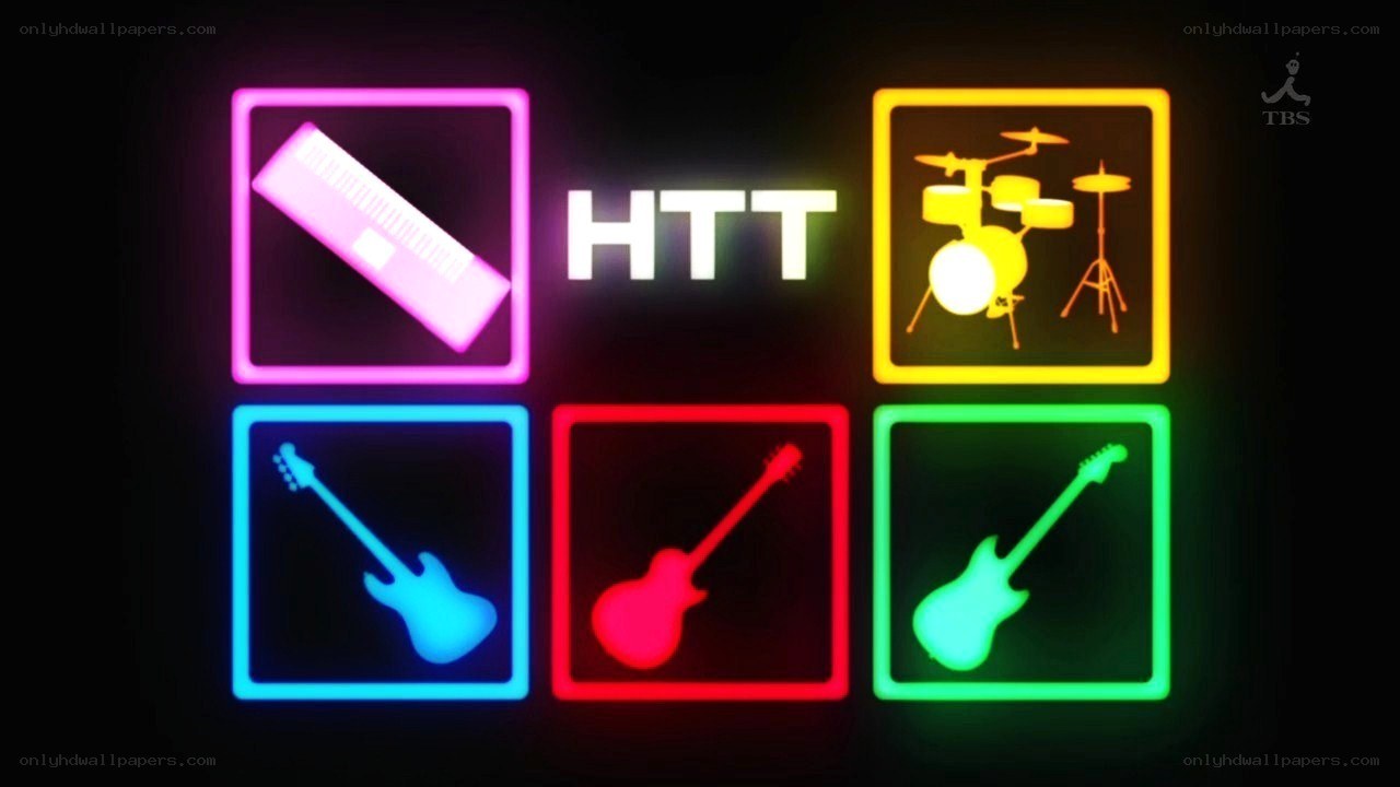HTT music icons logo