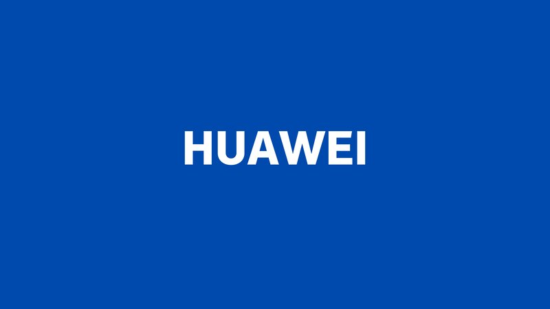 Huawei Logo — Blue