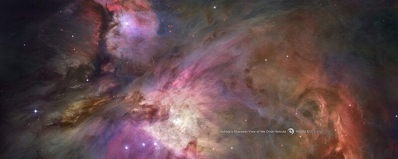 Hubble's view of Orion Nebula