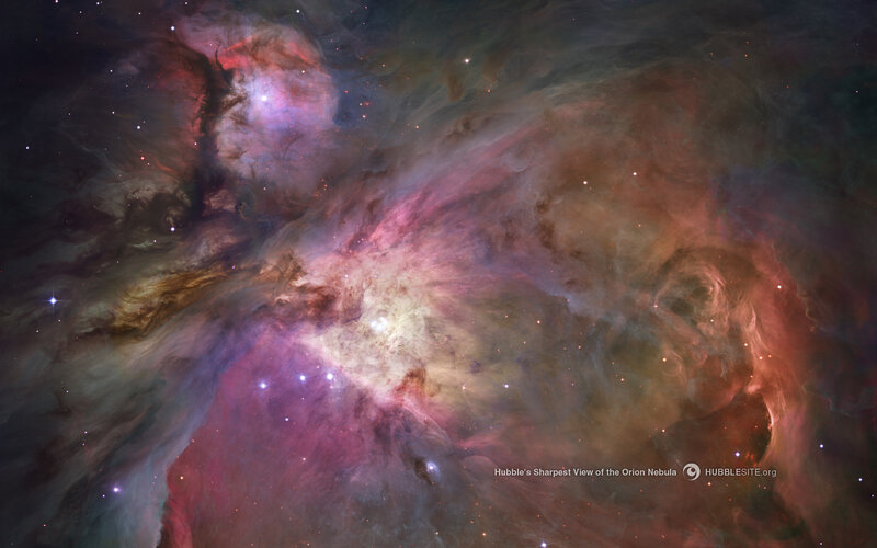 Hubble's view of Orion Nebula