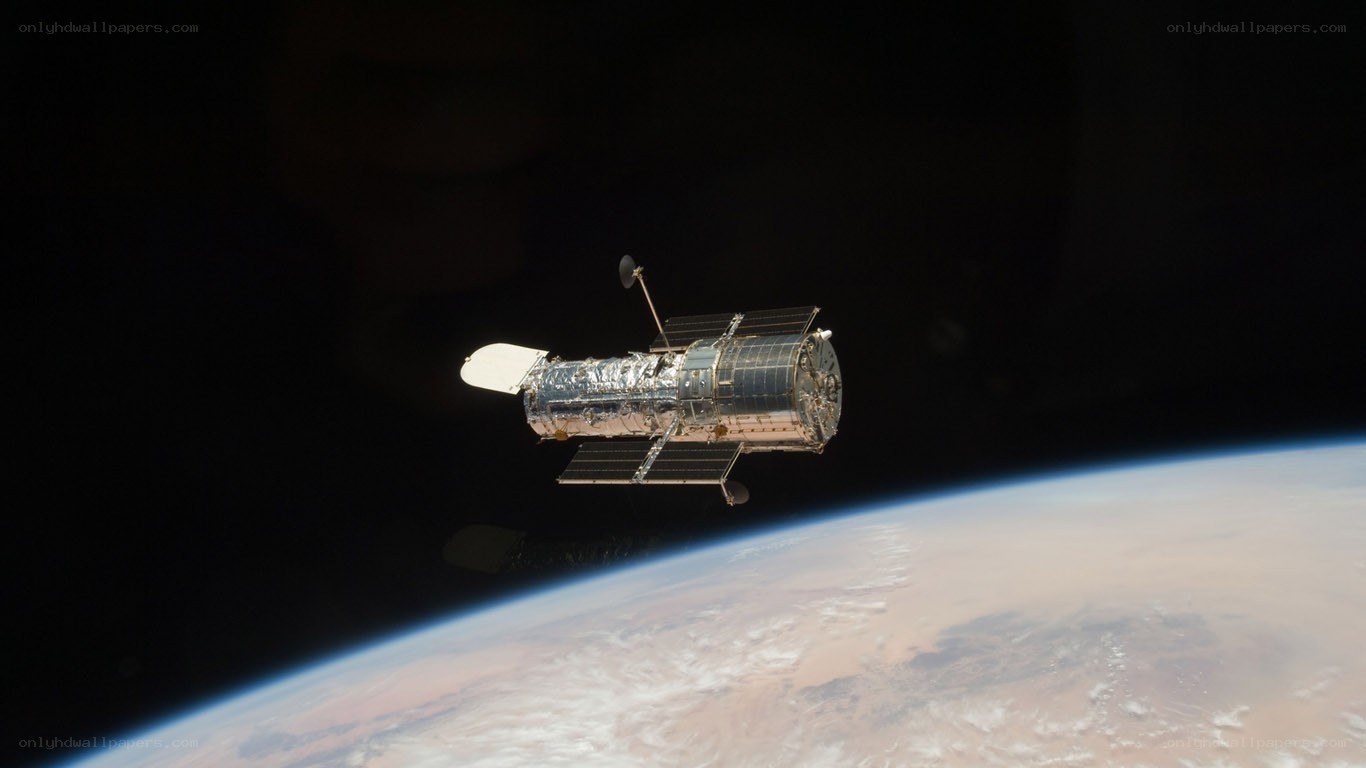 Hubble Space Telescope in orbit