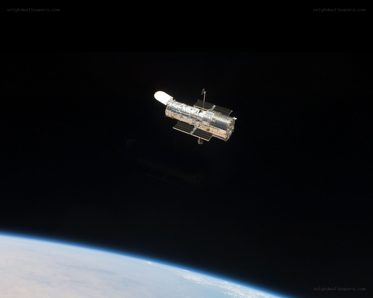 Hubble Space Telescope in orbit