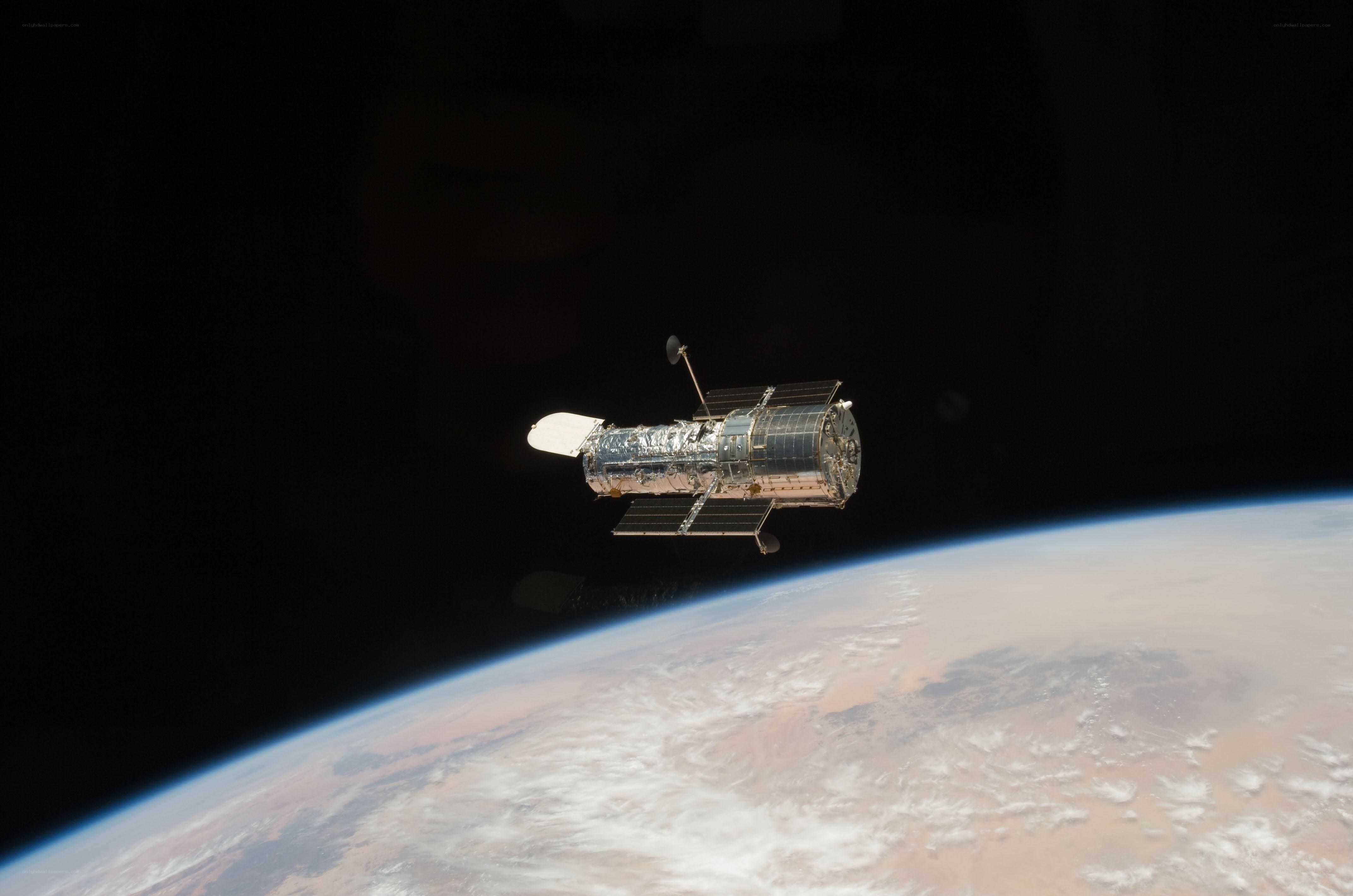 Hubble Space Telescope in orbit