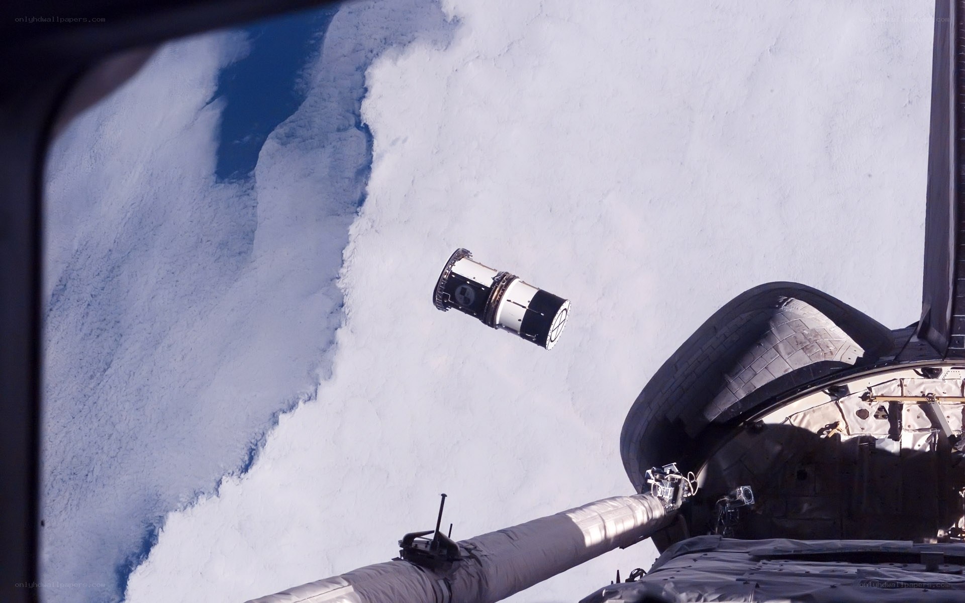 Hubble Space Telescope in orbit
