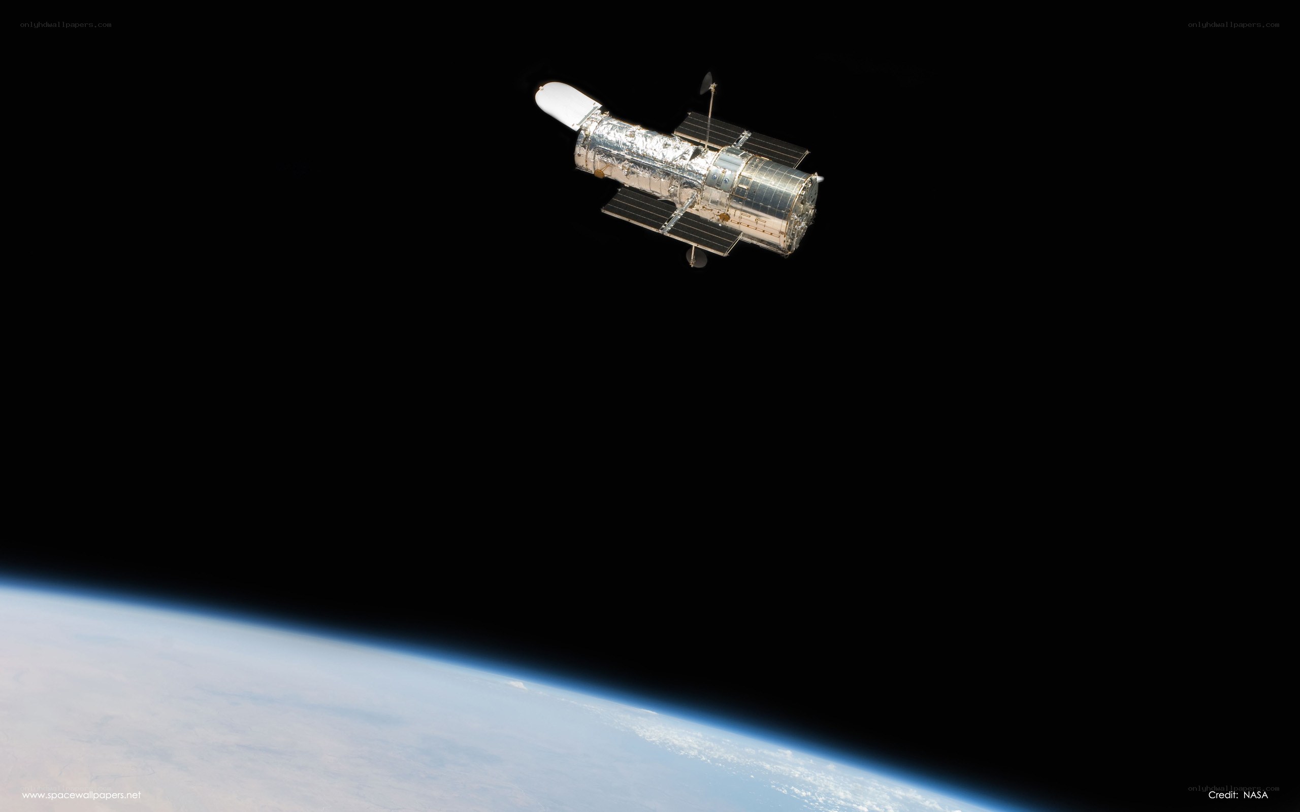 Hubble Space Telescope in orbit