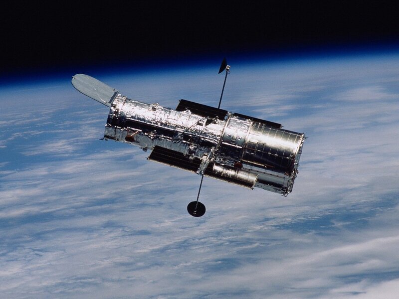 Hubble Space Telescope in orbit