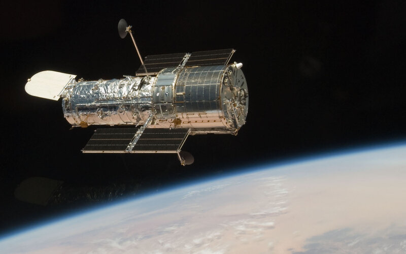 Hubble Space Telescope in orbit