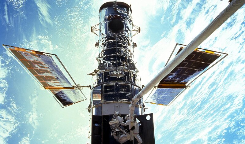 Hubble Space Telescope in orbit