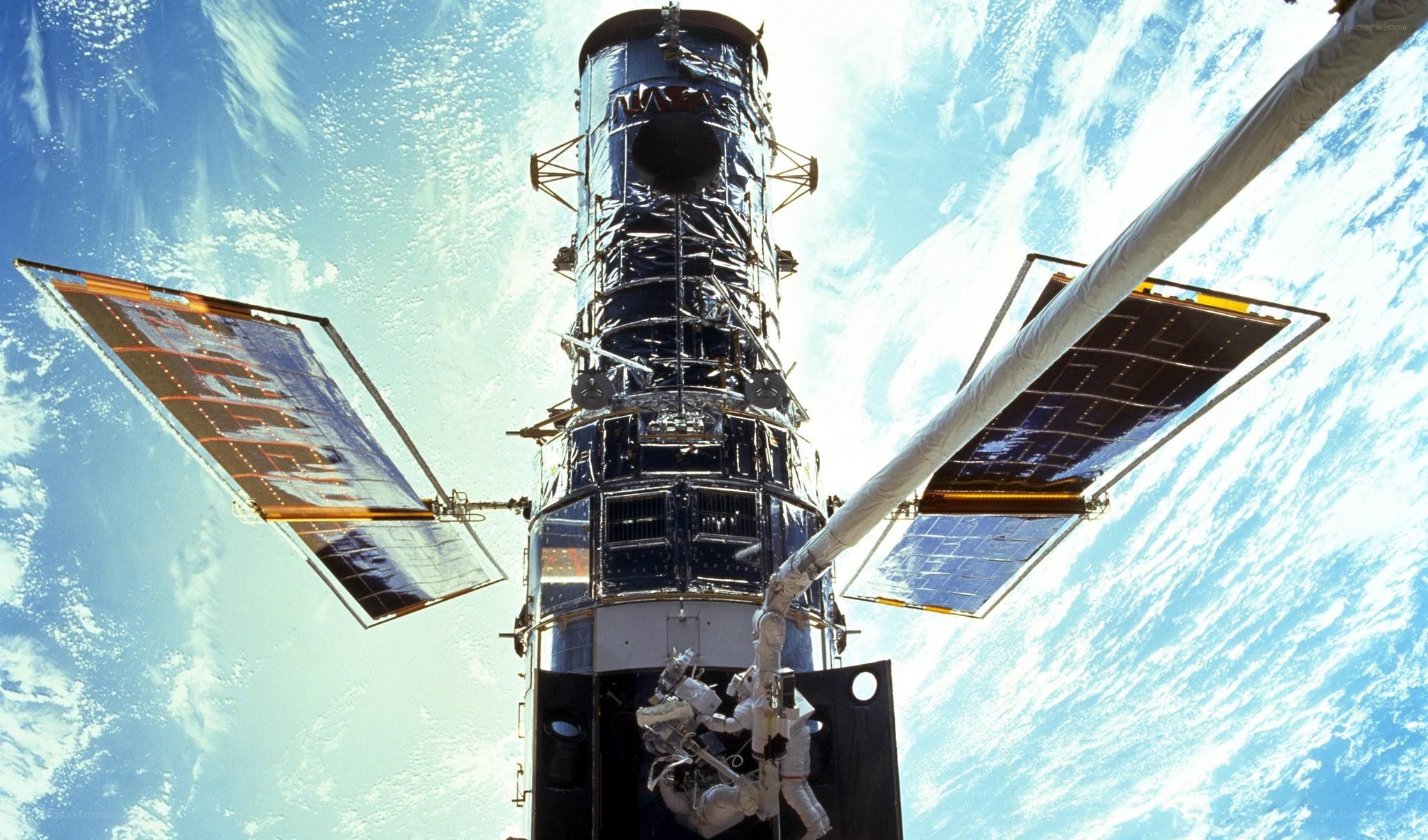Hubble Space Telescope in orbit