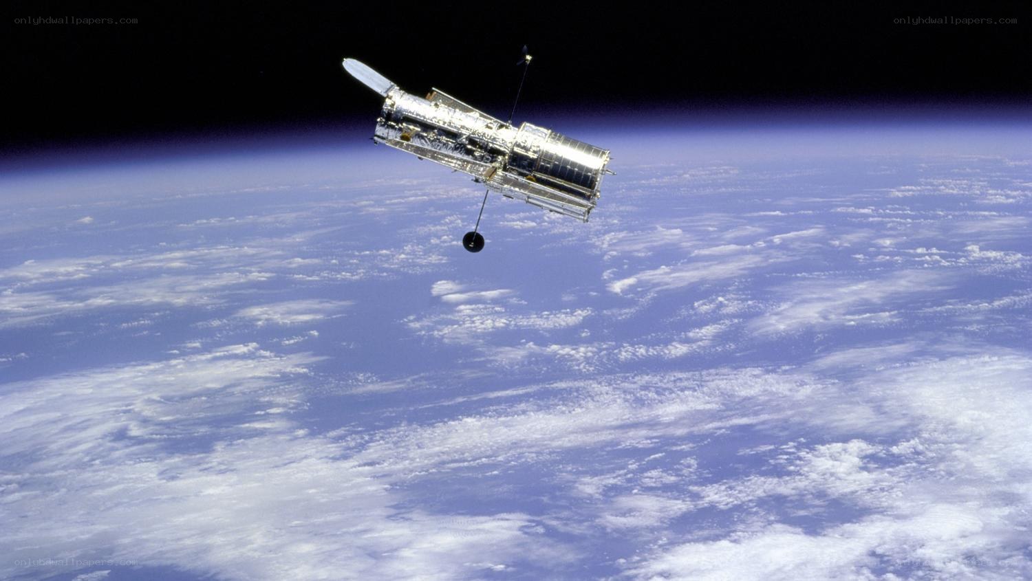 Hubble Space Telescope in orbit