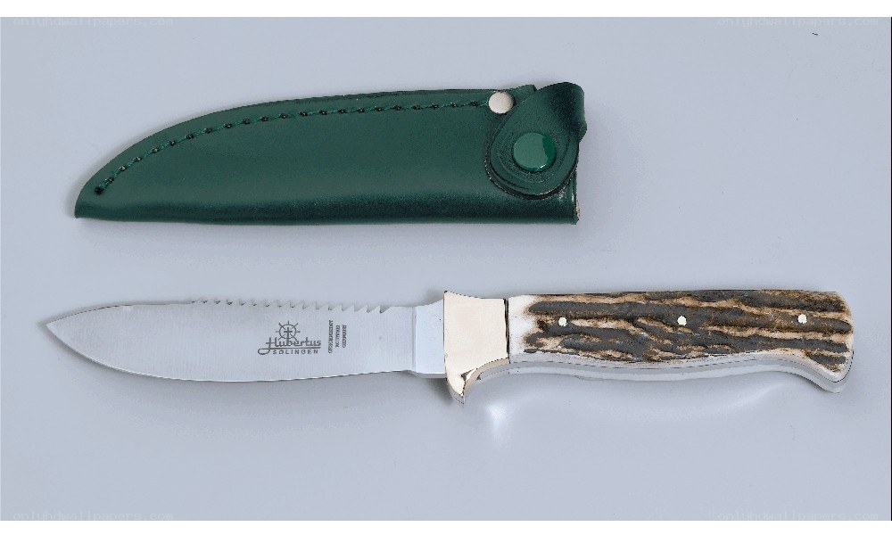 Hubertus Solingen knife with sheath