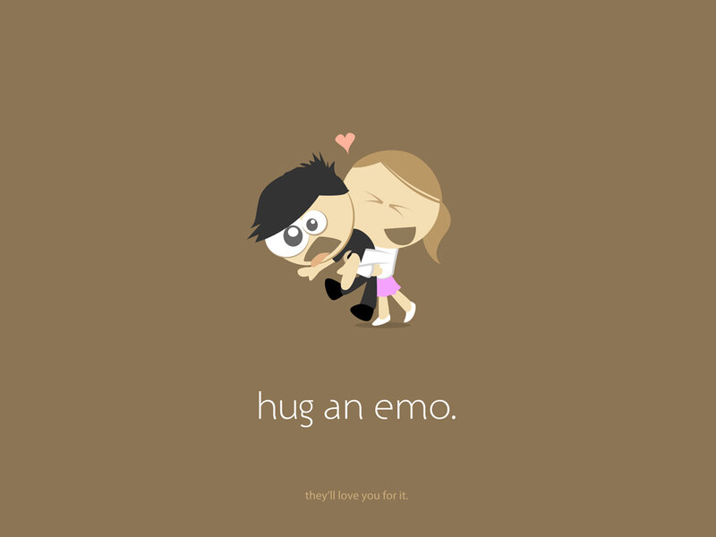 hug an emo